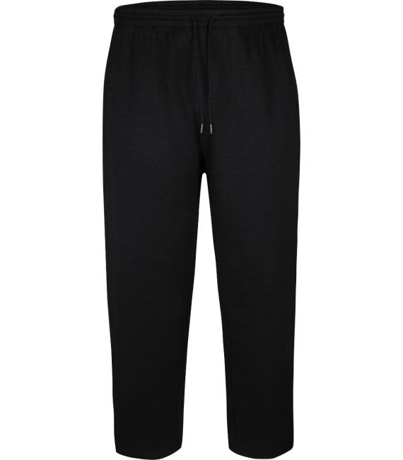 MENS BIG SIZE JOGGING BOTTOMS KAM BLACK SIZE 2XL-8XL