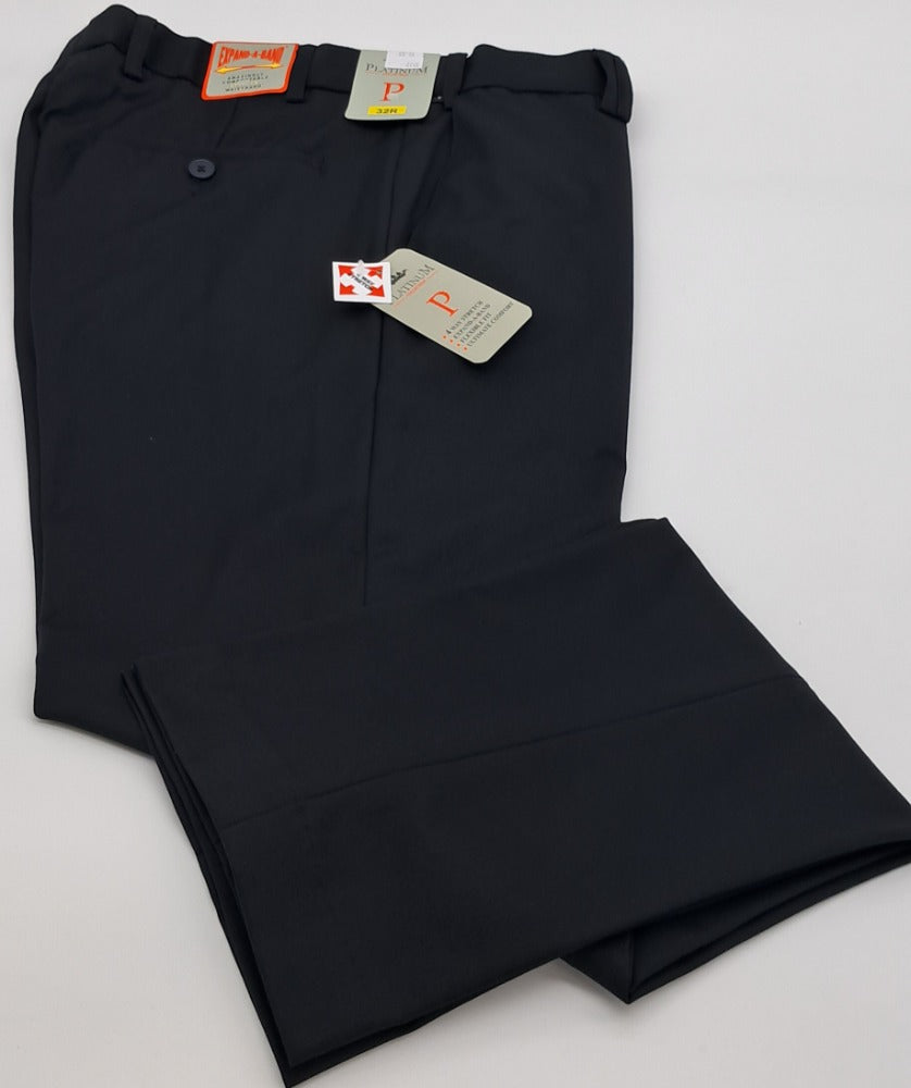 MENS CARABOU PLATINUM 4 WAY STRETCH TROUSER 2 COLOURS SIZE 32"-48"