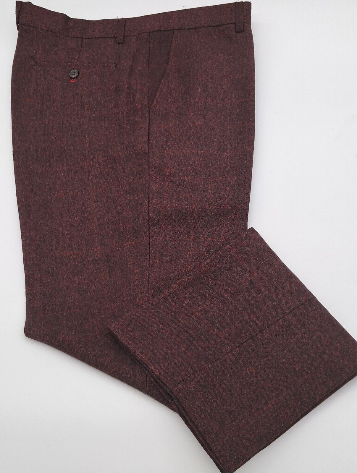 DRACO WINE CK TROUSERS TWEED SIZE 30"-46"
