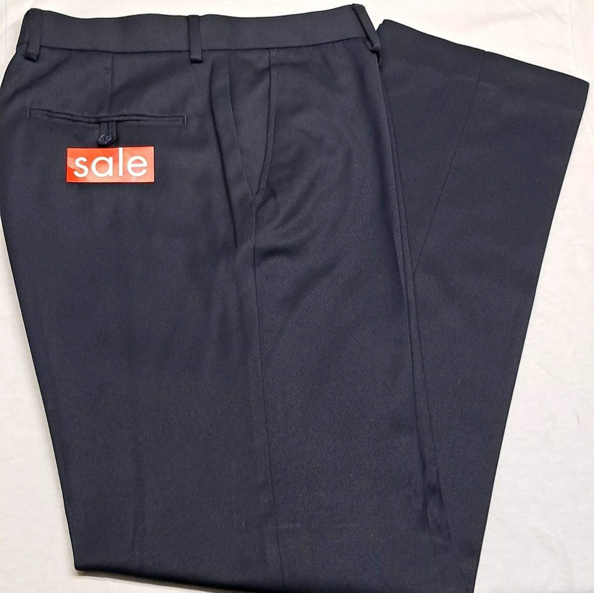CLEARANCE MENS F&F TROUSERS DK NAVY SIZES WAIST