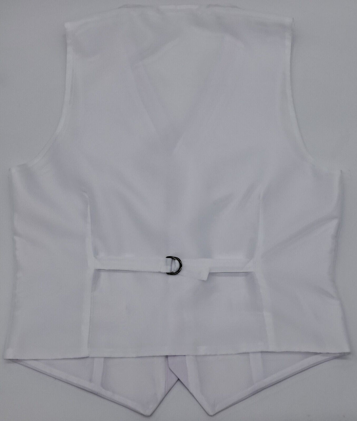 WHITE WAISTCOAT SIZE S -3XL