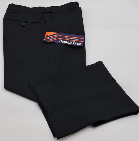 mens classic trousers durable press size 30"-40"