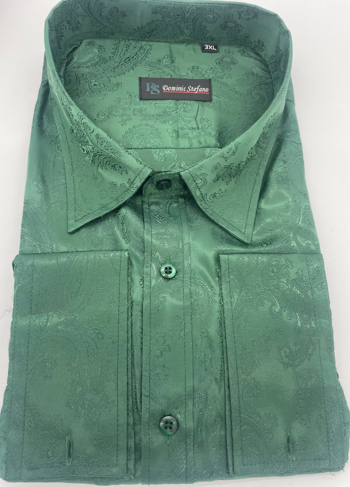 MENS SATIN PAISLEY PRINT 8 COLOURS SIZE 2XL TO 4XL 431/393