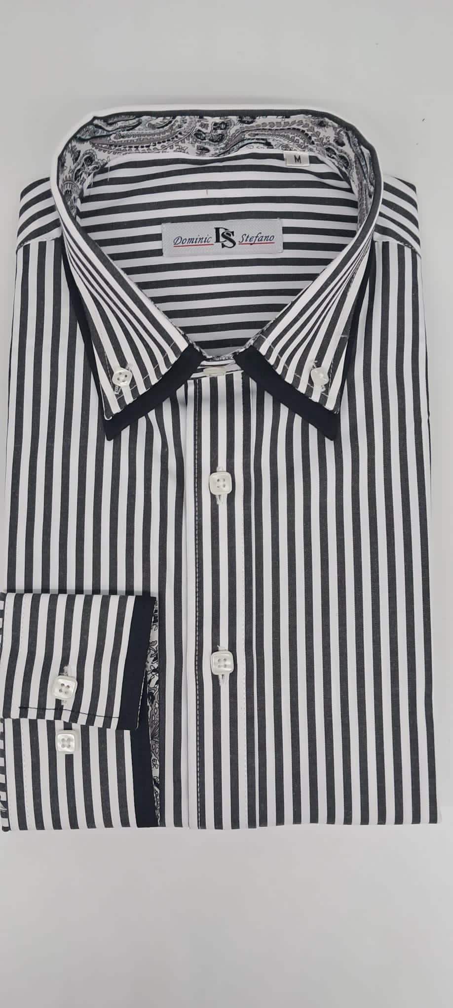 MENS LONG SLEEVE FORMAL SHIRT SIZE S TO 3XL #395-3640