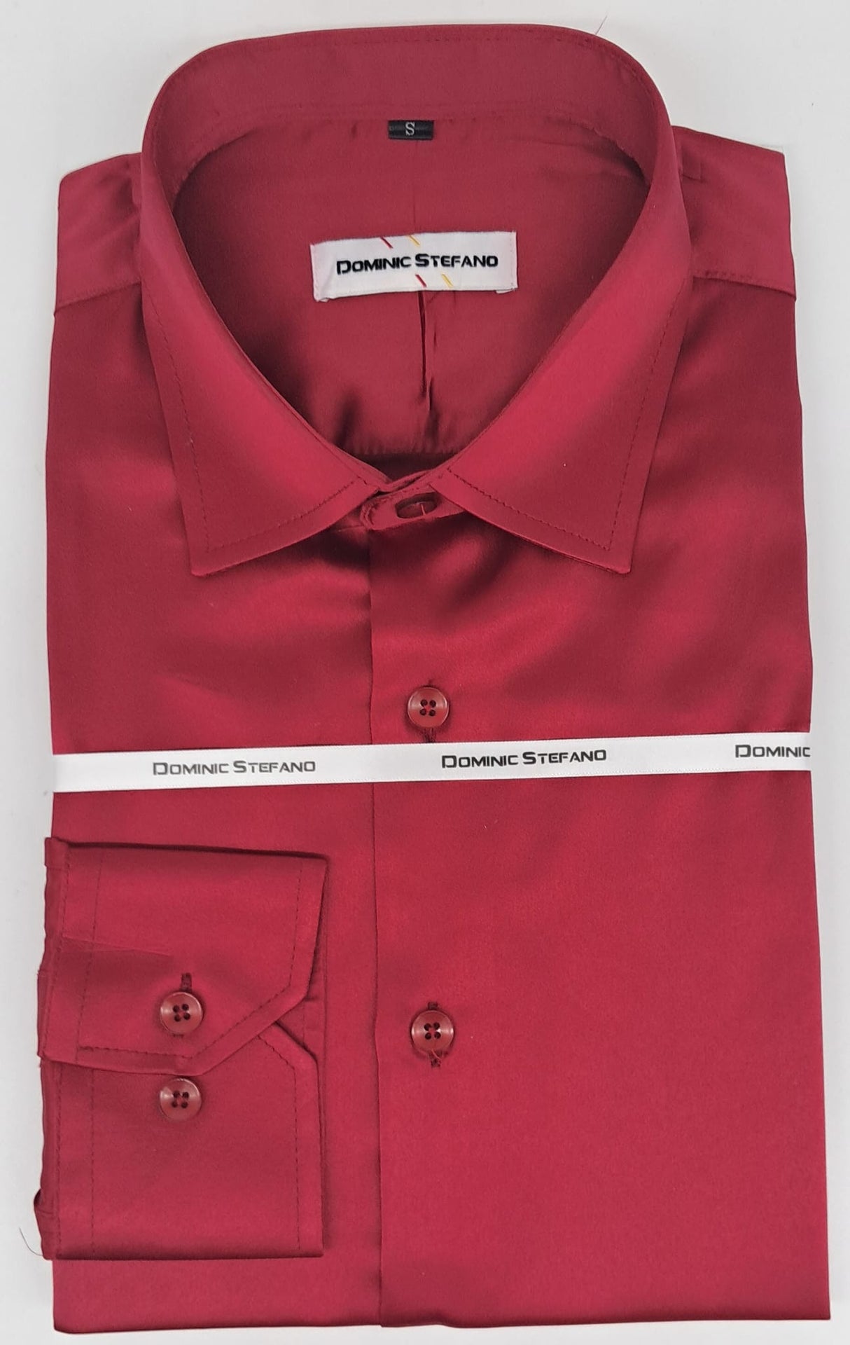 MENS LONG SLEEVE DRESS SATIN SHIRT 10 COLOURS AVAILABLE SIIZE S TO 3XL #422-3619