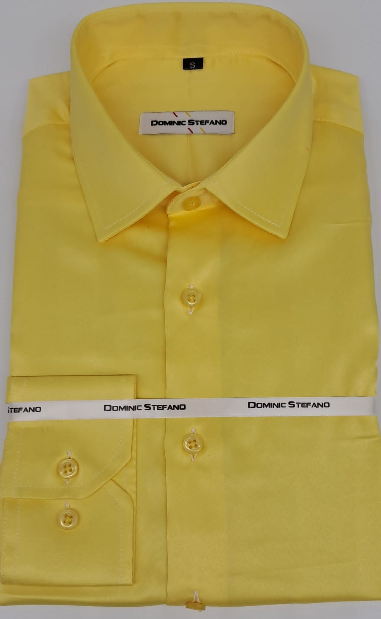 MENS LONG SLEEVE DRESS SATIN SHIRT 10 COLOURS AVAILABLE SIIZE S TO 3XL #422-3619