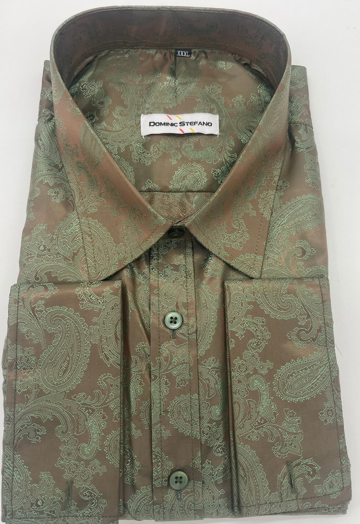 MENS SATIN PAISLEY PRINT 8 COLOURS SIZE 2XL TO 4XL 431/393