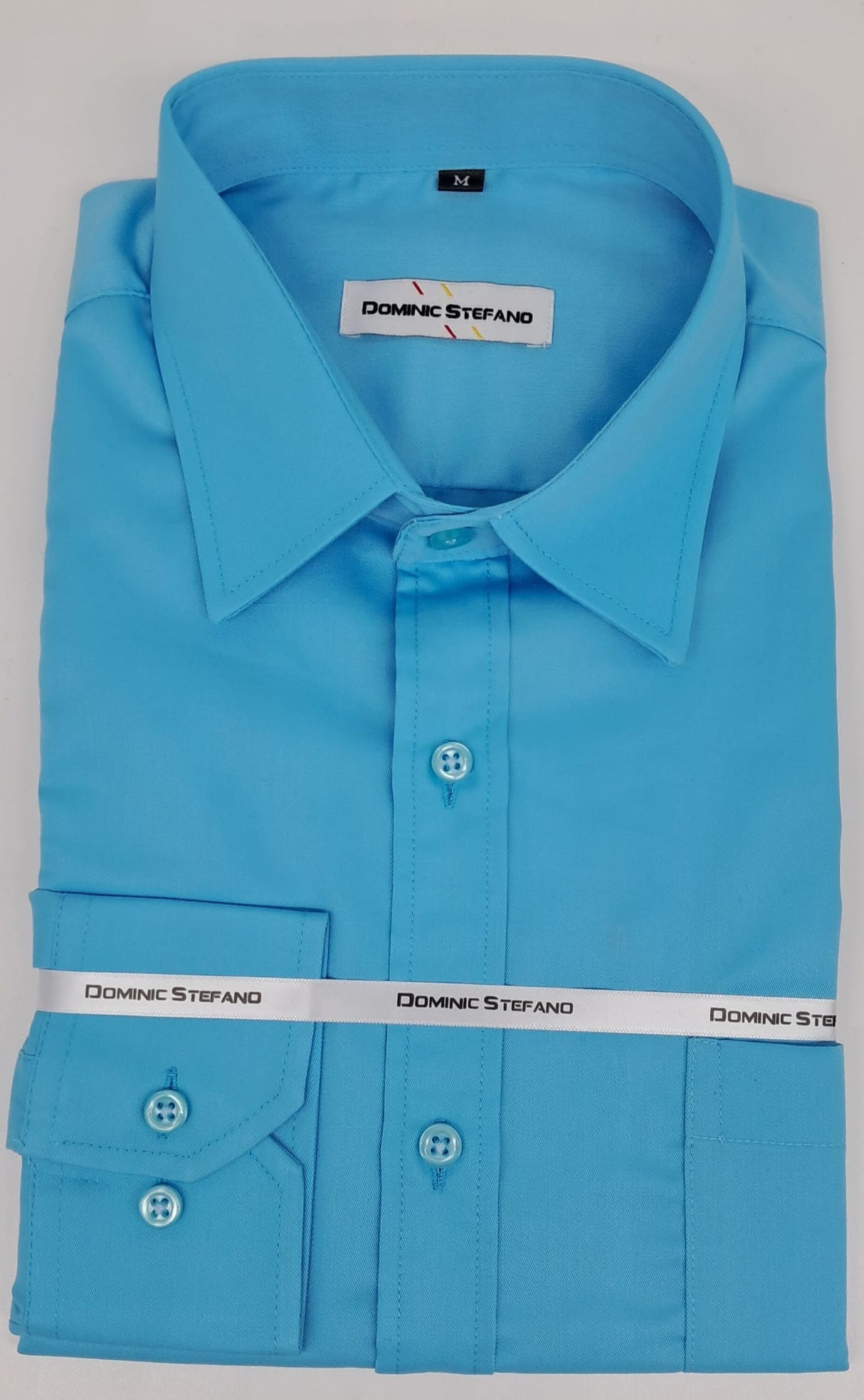 MENS SLIM FIT PLAIN FORMAL SHIRTS 8 COLOURS AVAILABLE SIZE S TO 3XL #432-3625