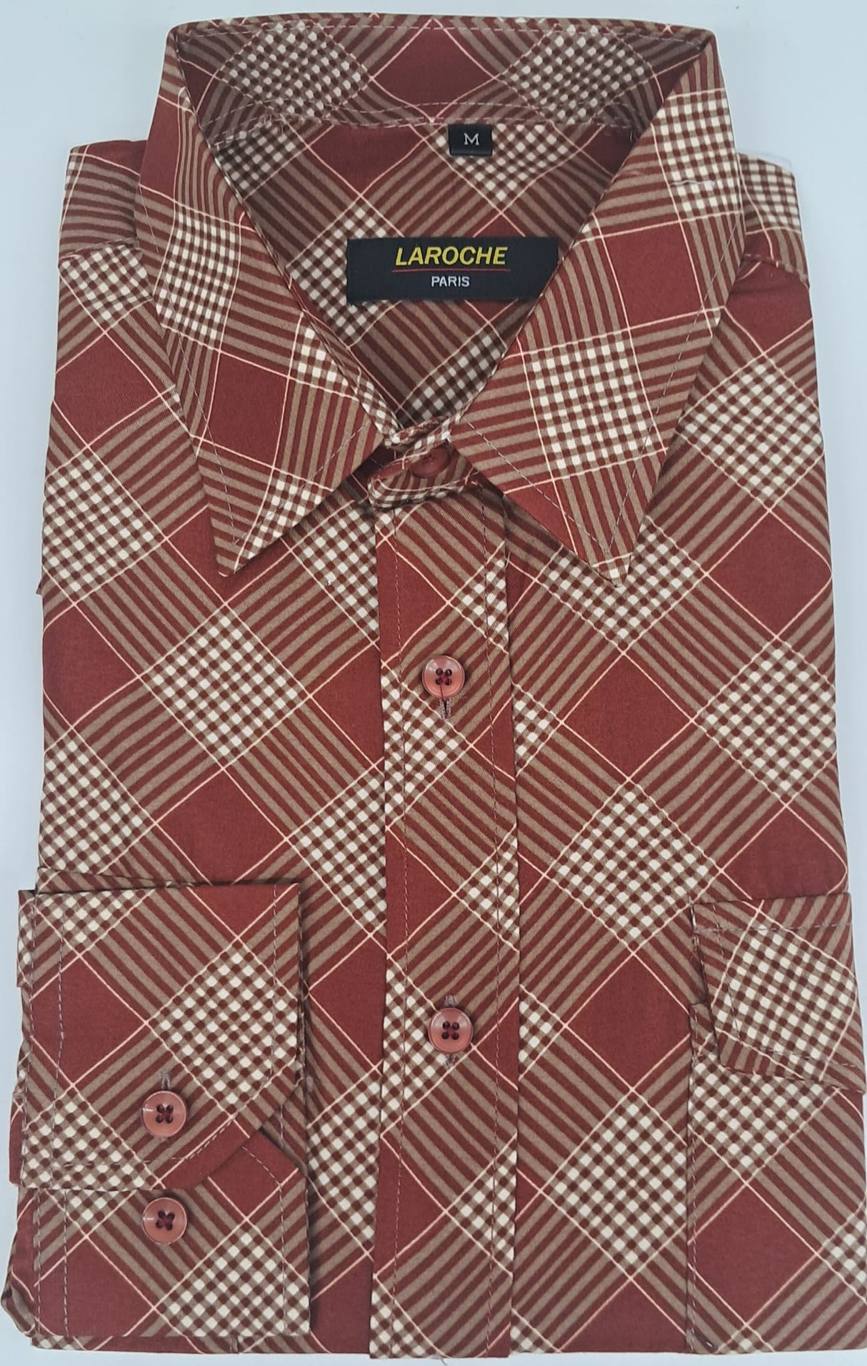 MENS LONG SLEEVE CASUAL SHIRTS 8 COLOURS AVAILABLE SIZE S TO 2XL #504-3641