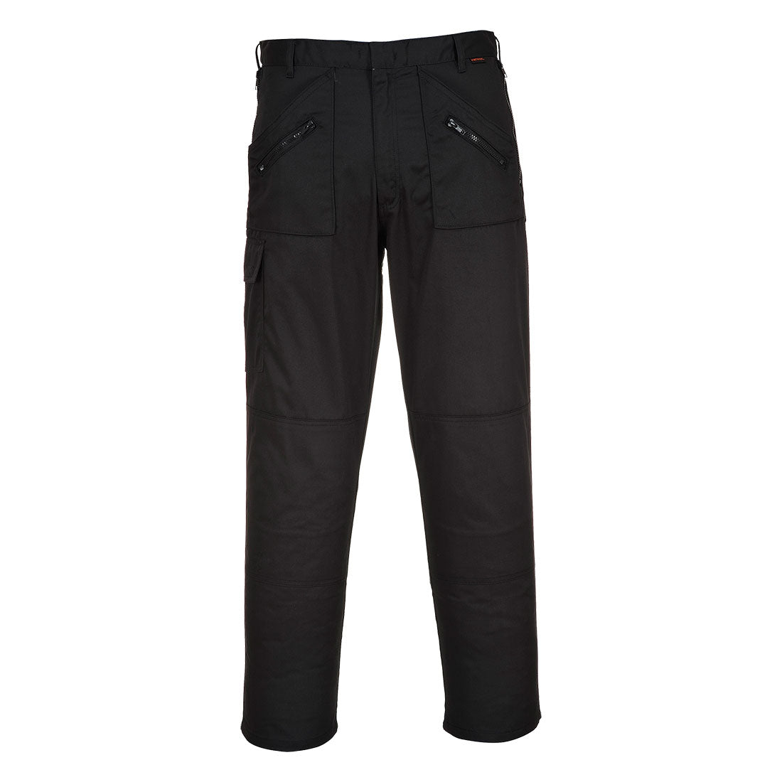 MENS PORT WEST ACTION TROUSERS BLACK SIZE 28"-40"