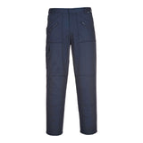 MENS  PORT WEST ACTION TROUSERS NAVY SIZE 28"-40"