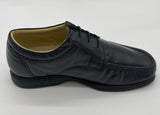 MENS  SOFT LAMB LEATHER SHOES LACE UP BLACK SIZE 7-12