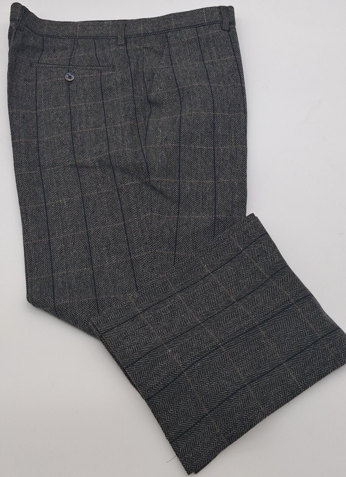 ALBERT GREY CK TROUSER TWEED SIZE 30"-46"