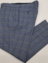 CONNELL TROUSER BLUE CK TWEED SIZE 30"-46"