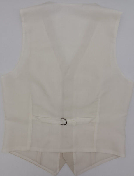 MENS CREAM WAISTCOAT SIZE S-3XL