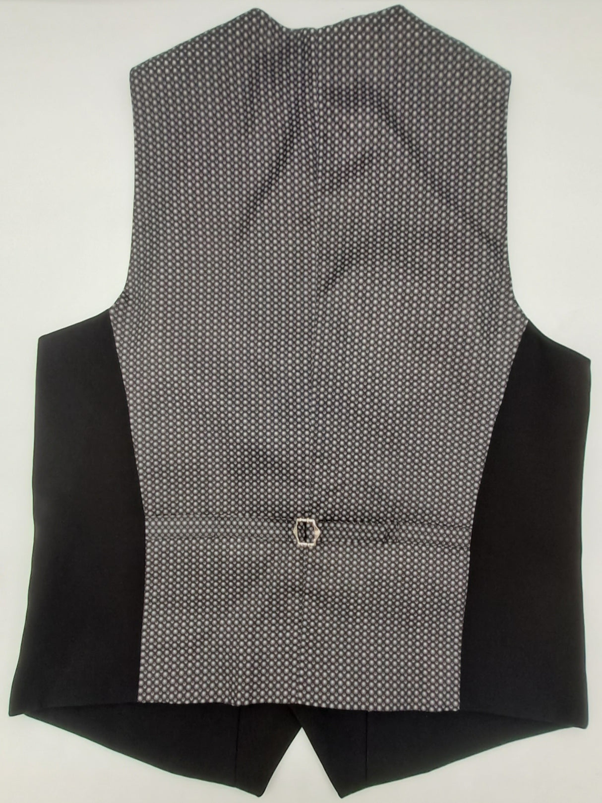 MENS BLACK WAISTCOAT SIZE 40"-46"