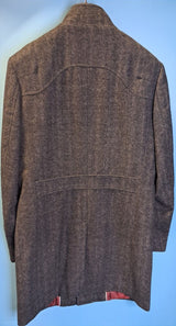 MENS OVERCOAT ALL OCCASIONS CHARCOAL GREY SIZE 38"-50"