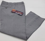 MENS CLASSIC FIT TROUSERS DURABLE PRESS SILVER GREY SIZE 30"-40"