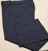 CLEARANCE MENS F&F TROUSERS NAVY FLEXI PATTERN SIZES 32"/34"/36"/40"/42" WAIST