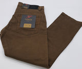 Khaki stretch jeans size 30"-40"