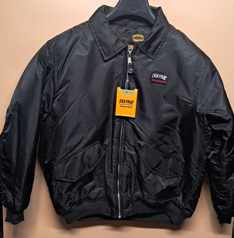 MENS MA2 JACKET FOXTRAP BLACK SIZE M-2XL