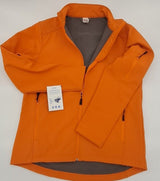 GILDAN SOFT SHELL JACKET ORANGE SIZE S-3XL