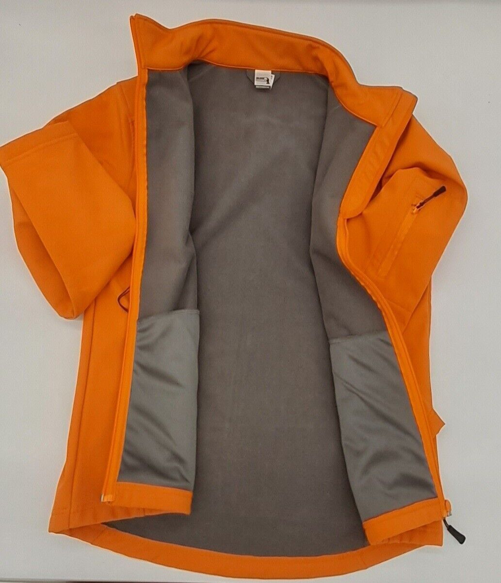 GILDAN SOFT SHELL JACKET ORANGE SIZE S-3XL