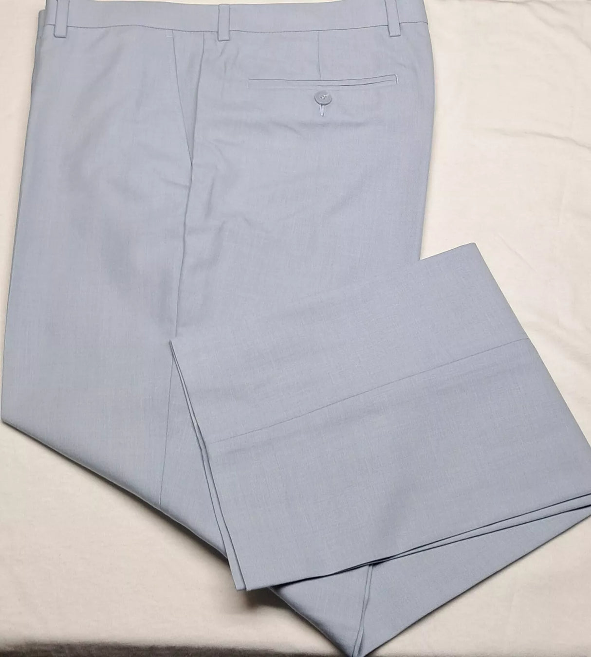 CLEARANCE MENS F&F TROUSERS LIGHT BLUE SIZES 34"/362/40"/42" WAIST