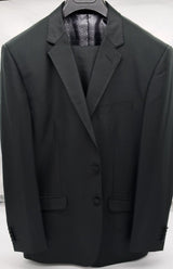 MENS ALL OCCASION SHINNY BLACK SUIT SLIM FIT SIZE 36-48