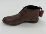 LEATHER BROWN LACE BOOT MSC1714E 3744