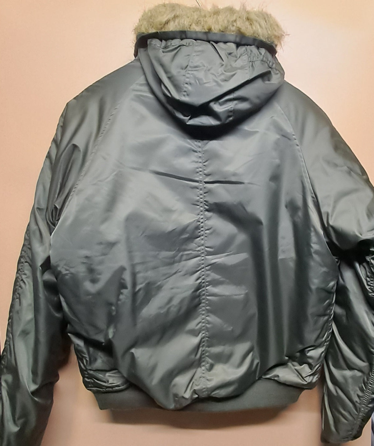 MA3 FLYER JACKET WITH HOOD GREEN SIZE S-3XL