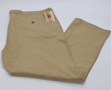 0utsize CLASSIC FIT CHINO TR0USERS 100% cotton beige size 42"-56"