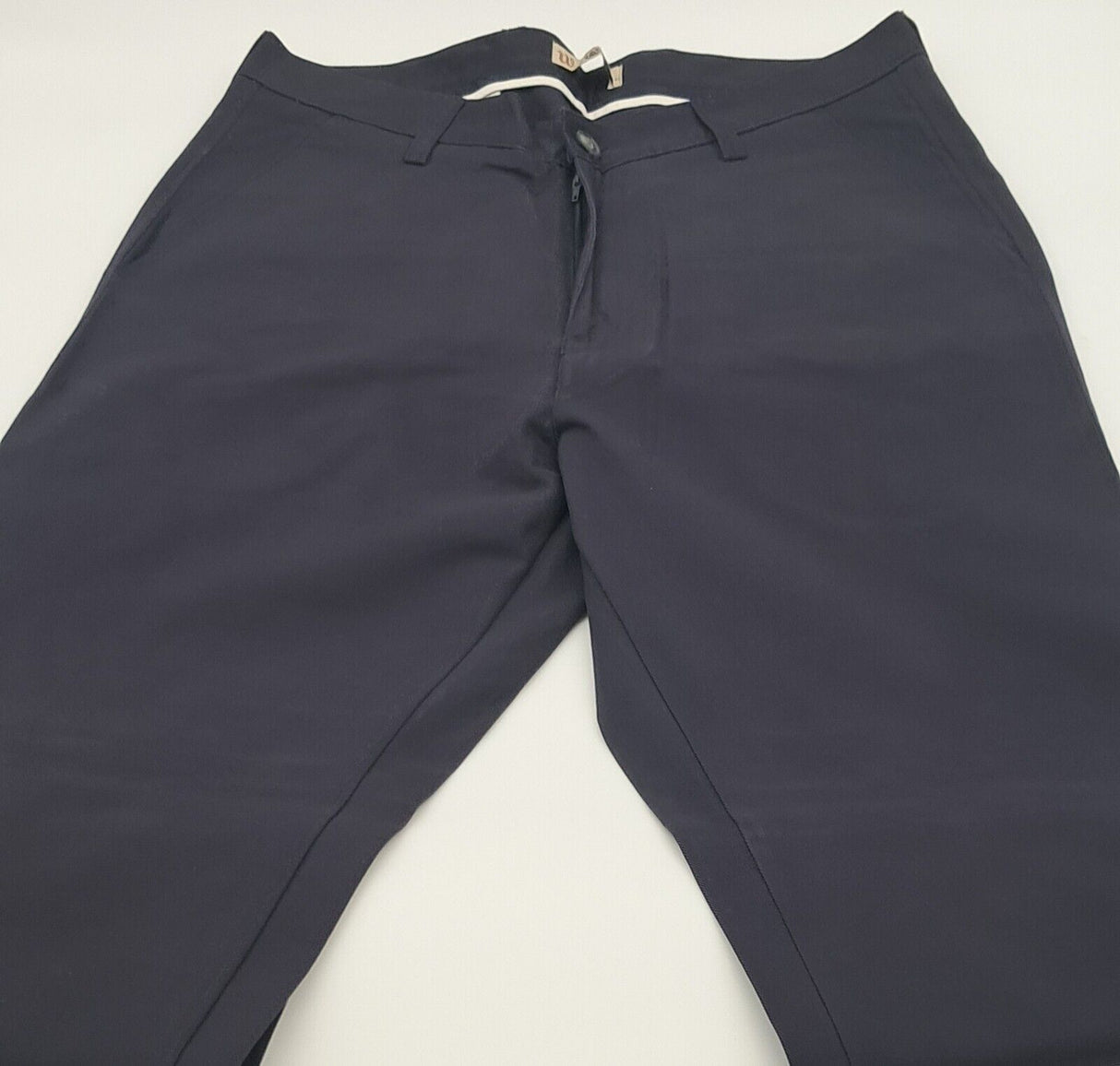 CLASSIC FIT CHINO TROUSERS 100% COTTON NAVY SIZE 30"-40"