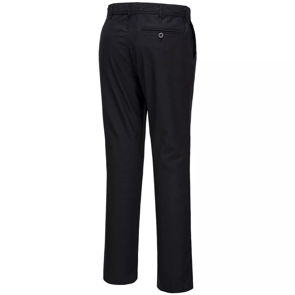 STRETCH SLIM FIT CHINO  BLACK SIZE 30"-40"