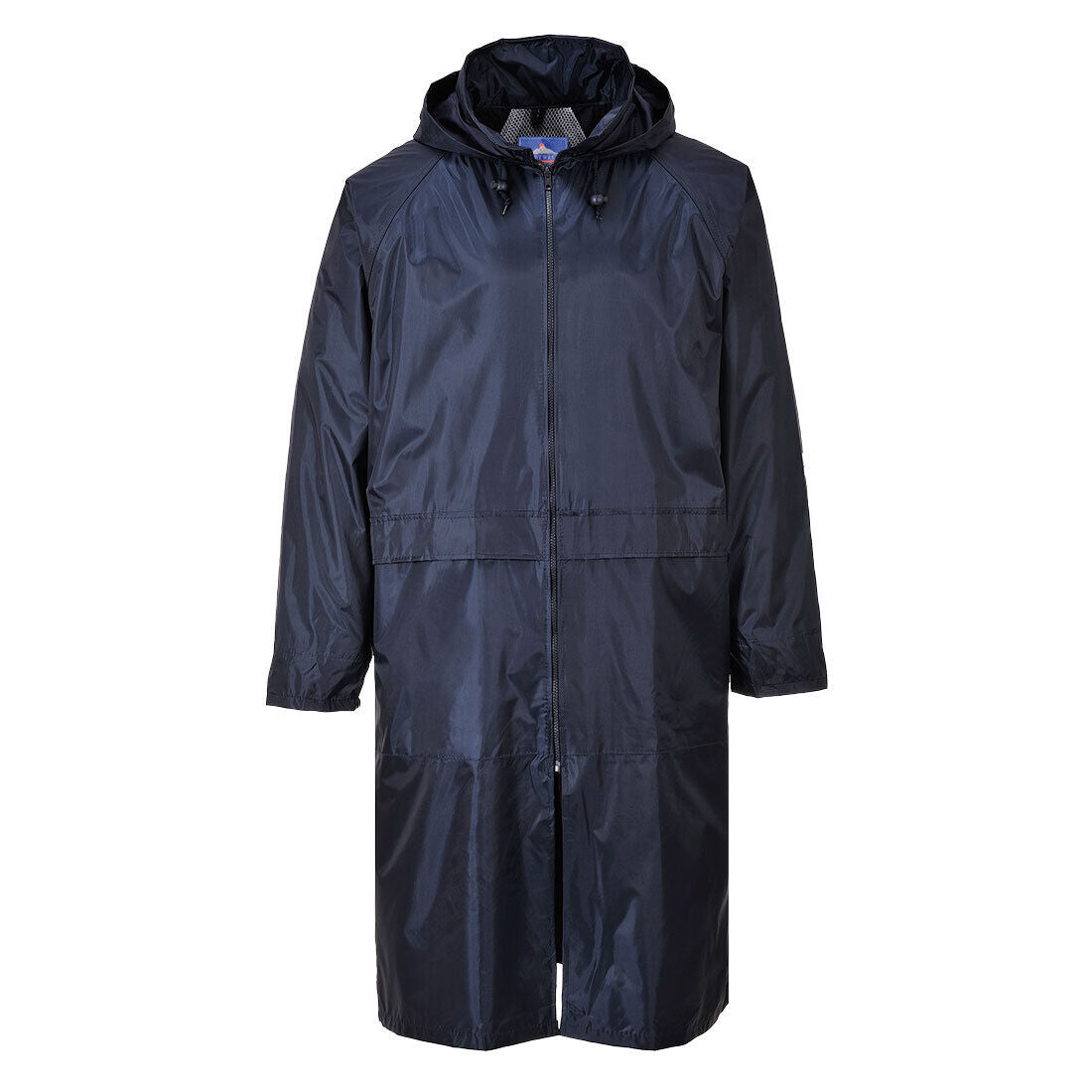 WORKWEAR PORT WEST RAIN LONG JACKET S438 WATERPROOF NAVY SIZE S-L