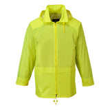 WORKWEAR PORT WEST RAIN JACKET S440 YELLOW WATERPROOF SIZE XS-3XL