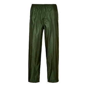 WORKWEAR PORT WEST WATERPROOF TROUSERS S441 GREEN SIZE XL AND 2XL