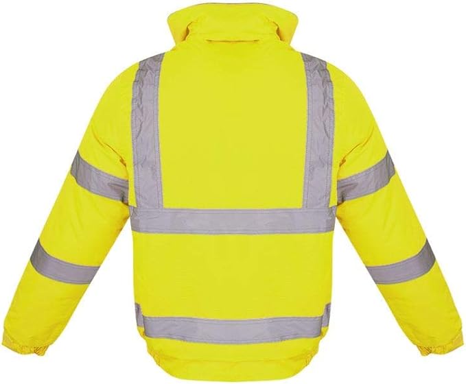 WORKWEAR PORT WEST BOMBER JACKET S463 YELLOW SIZE S-4XL