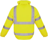 WORKWEAR PORT WEST BOMBER JACKET S463 YELLOW SIZE S-4XL