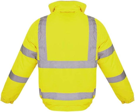 WORKWEAR PORT WEST BOMBER JACKET S463 YELLOW SIZE S-4XL