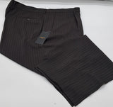 BIG SIZE TROUSERS LOOSE FIT LAROCHE PARIS DK BROEN STRIPE S.STP3# SIZE 42"-48" WAIST