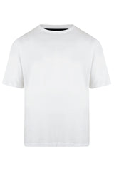 MENS  OUTSIZE SHORT SLEEVE PLAIN T-SHIRTS KAM WHITE SIZE 2XL-8XL