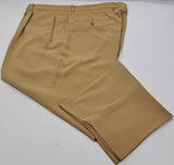 BIG SIZE MENS TROUSERS LOOSE FIT LAROCHE PARIS MUSTARD SELF STRIPE SIZE 42"-48" WAIST