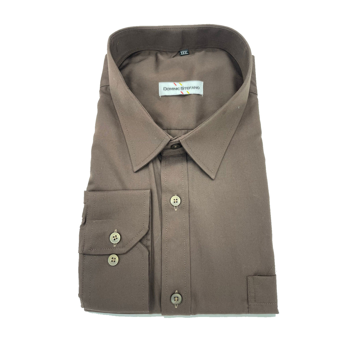 MENS LONG SLEEVE PLAIN FORMAL SHIRT