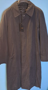 MENS RAIN COAT BLACK SIZE S