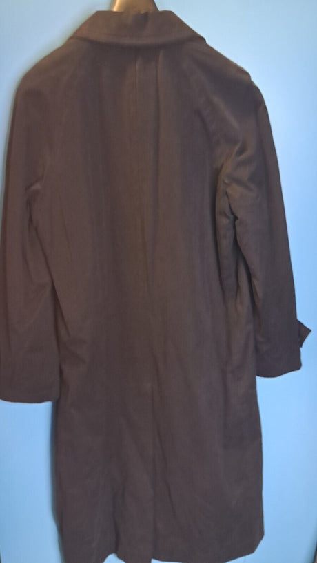 MENS RAIN COAT BLACK SIZE S