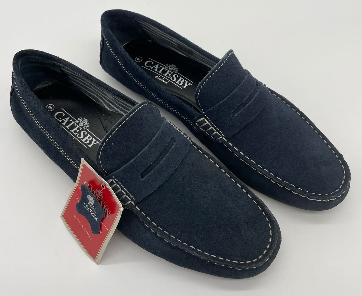 SUEDE LEATHER MOCCASIN HARDWARD 3758