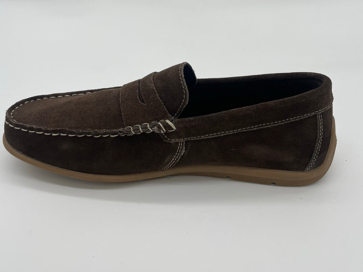 SUEDE MOCCASIN SHOE HARDWARD 3766