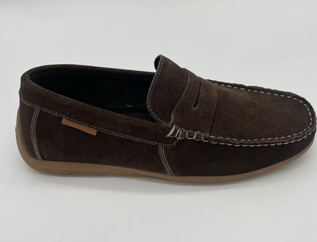 SUEDE MOCCASIN SHOE HARDWARD 3766