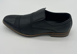 MENS BIG SIZE SHOE SLIP ON BLACK SIZE 13